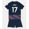 Tottenham Hotspur Savio #17 Borta Kläder Barn 2026-27 Kortärmad (+ Korta byxor)